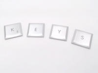 Powerbook Keys G4 Aluminum - Individual Key Keycap