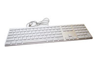 Apple Ultra Thin Aluminum USB Keyboard with Numeric Keypad A1243 MB110LLA