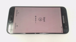 Samsung Galaxy S7 SM-G930V (Black 32GB) Verizon DARK BURN/SCRATCHED