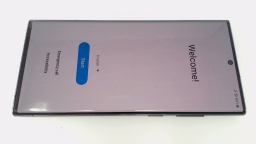 Samsung Galaxy S22 Ultra 5G SM-S908U 128GB AT&T BAD BOARD/CRACKED GLAS/BURN