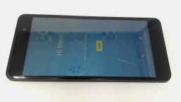 Foxx Miro L590A Cellphone (Black 16GB) Metro PCS - CRACKED GLAS