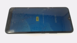Cricket Ovation 2 EC1002 Green 32GB CRACKED GLAS/NO SIM TRAY/BROWN STAINS