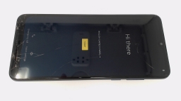 Motorola G Pure XT2163DL (Blue 32GB) Tracfone BROWN STAINS & CRACKED GLAS