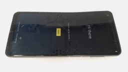 Motorola Moto G Power XT2117-4 (Gray 64GB) Xfinity CRACKED GLAS/BENT/BROWN