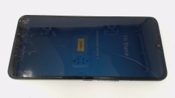 TCL 4X 5G T601DL Cellphone (Black 64GB) Tracfone CRACKED GLAS