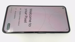 Google Pixel 5A 5G Cellphone (Black 128GB) Unlocked Single Sim SCRATCHED UP