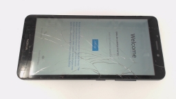 Nokia C100 N152DL  (Blue 32GB) Tracfone CRACKED GLAS
