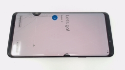 Samsung Galaxy S9+ SM-G965U (Purple 64GB) T-Mobile CRACKED GLAS & BAD LCD