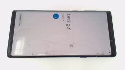 Samsung Galaxy Note 9 SM-N960U 128GB T-Mobile CRACKED GLAS & LCD BURN/SPOT