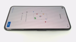 Google Pixel 5 Cellphone (Black 128GB) Locked to Unknown Carrier