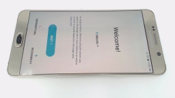 Samsung Galaxy Note 5 SM-N920V (Gold 32GB) Verizon BURN/CRACKED REAR
