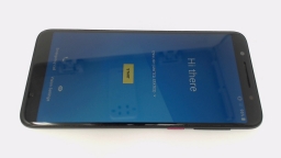 Revvl 2 Cellphone (Black 32GB) T-Mobile SCRATCHED GLAS/BRIGHT BLOTCHES
