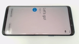 Samsung Galaxy S9 SM-G960U Cellphone (Blue 64GB) Verizon CRACKED GLAS