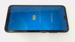 Vortex Vivo V22 (Black 32GB) Stand Up Wireless CRACKED GLAS/BROWN STAINS