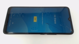 TCL 30 T603DL (Black 32GB) Tracfone CRACKED GLAS & CAMERA/BROWN STAINS