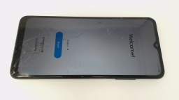 Samsung Galaxy A03s SM-A037U Cellphone (Black 32GB) T-Mobile CRACKED GLAS
