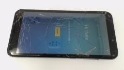 Vision/Calypso U318AA Cellphone (Blue 16GB) Cricket GLAS CRACKED/BAD TOUCH