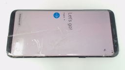 Samsung Galaxy S8+ SM-G955U Cellphone (Black 64GB) T-Mobile CRACKED GLAS