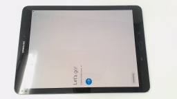 Samsung Galaxy Tab S3 9.7" Tablet SM-T820 (Silver 32GB) Wifi CRACKED REAR/BURN
