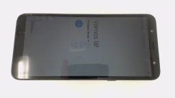 Samsung Galaxy J8 SM-J810M (Black 64GB) Unlocked CRACKED GLAS/BRIGHT SPOTS