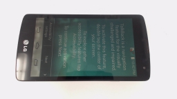 LG Tribute LGLS660 Cellphone (White 4GB) Boost WATER DAMGE
