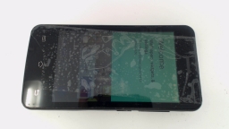 Vortex Beat 8 Cellphone (Black 8GB) Q-Link Wireless CRACKED GLAS/YELLOWED LCD