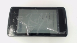 ZTE Quest N817 Cellphone (Black) Assurance Wireless CRACKED GLAS & REAR