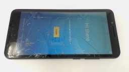 Schok Volt SV55 Cellphone (Black 16GB) Assurance Wireless CRACKED GLAS
