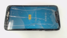 Motorola Moto G7 Play XT1952-6 32GB MetroPCS CRACKED GLAS & BROWN STAINS