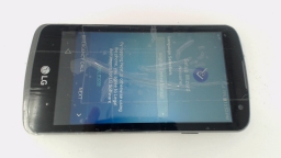 Verizon LG Optimus Zone 3 VS425PP (Black 8GB) Verizon Pre-Paid CRACKED GLAS
