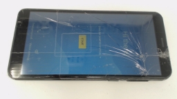 Cloud Mobile Stratus C7 Cellphone (Black 16GB) TruConnect CRACKED GLAS