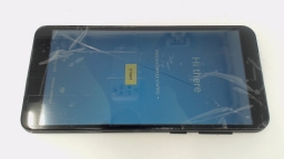 Cloud Mobile Stratus C7 Cellphone (Black 16GB) TruConnect (CRACKED GLAS)