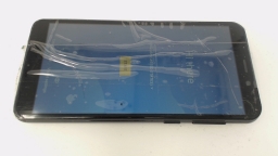 Cloud Mobile Stratus C7 Cellphone (Black/16GB) TruConnect CRACKED GLAS