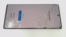 Samsung Galaxy Note 10+ SM-N975U 256GB T-Mobile BAD BOARD/CRACKED GLAS & LCD