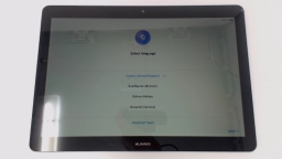 Huawei MediaPad T3 AGS-L09 10" Tablet (Gray 16GB) Unlocked CRACKED GLAS