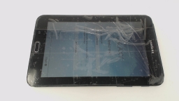 Samsung Galaxy Tab E Lite SM-T113 7" Tablet 8GB Wifi CRACKED GLAS/SLOT COVR