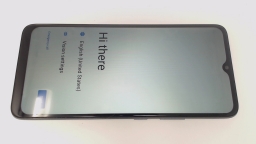 Blu View 5 B160V (Gray 64GB) Locked to Unknown Carrier SCRATCHED GLAS