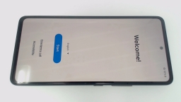 Samsung Galaxy A53 5G SM-A536U Cellphone (Black 128GB) T-Mobile FAINT BURN