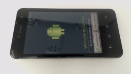 LG GX2 P999 Cellphone (Black 8GB) T-Mobile CRACKED CAMERA/SCRATCHED GLAS