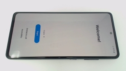 Samsung Galaxy A52 5G AM-A526U Cellphone (Gray 128GB) T-Mobile CRACKD REAR