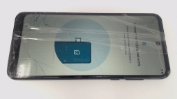 Motorola G Play 2023 XT2271-5 32GB Dish Network CRACKED GLAS & BROWN STAINS