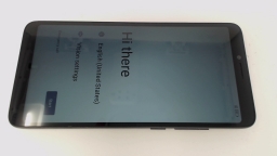 TCL Ion V T607DL Cellphone (Black 32GB) Tracfone SCRATCHED GLAS