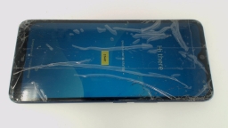 AT&T Radiant Max 5G EA211001 Blue 64GB CRACKED GLAS/WEAR