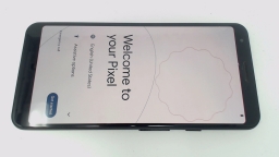 Google Pixel 3A XL 64GB Locked to Unknown Carrier CRACKED GLAS