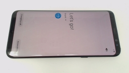 Samsung Galaxy S8+ SM-G955U (Black 64GB) T-Mobile CRACKED GLAS/DARK BURN