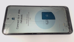 Motorola G Play XT2271-5 Blue 32GB T-Mobile CRACKED GLAS/CAMERA/BROWN STAINS