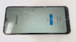 Samsung Galaxy A02s SM-A025U 32GB Metro CRACKED GLAS & CAMERA/BROWN STAINS