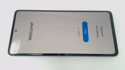 Samsung Galaxy S20 FE 5G SM-G781V (Blue 128GB) Verizon CRACKED GLAS/CAM/BURN
