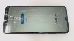 Samsung Galaxy A02s SM-A025U (Black 32GB) Metro BROWN STAINS & CRACKED GLAS