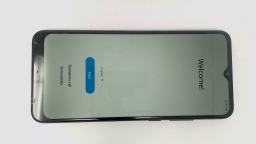 Samsung Galaxy A02s SM-A025V Cellphone (Black 32GB) Verizon CRACKED GLAS